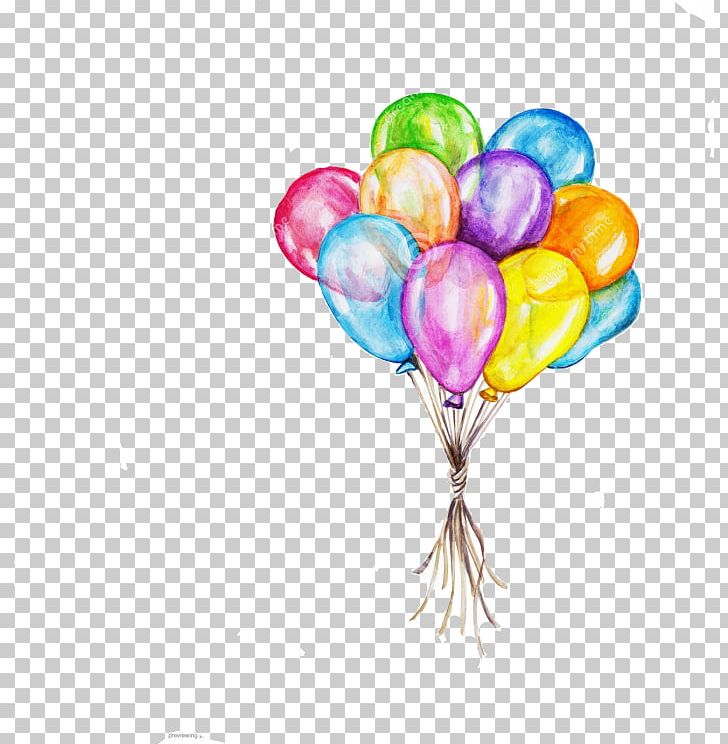 Party Happy Birthday To You Watercolor Painting Drawing PNG, Clipart, Balloon, Birthday, Drawing, Flower, Greeting Note Cards Free PNG Download