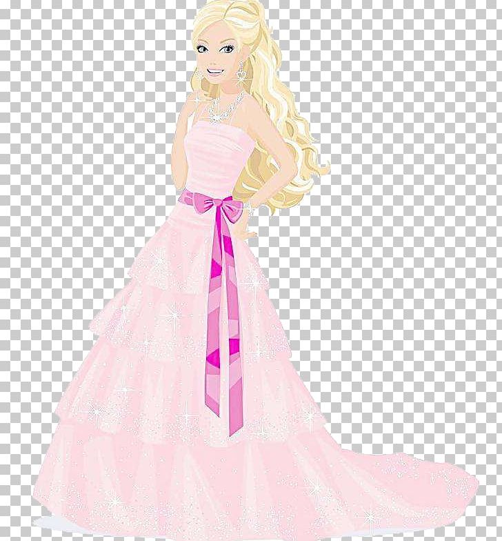 Barbie Fashion Design Gown Dress PNG, Clipart, Barbie, Belt, Cartoon, Character, Children Free PNG Download