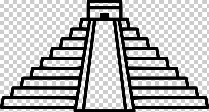 El Castillo PNG, Clipart, Black And White, Building, Chichen Itza, Coloring Book, Egyptian Pyramids Free PNG Download