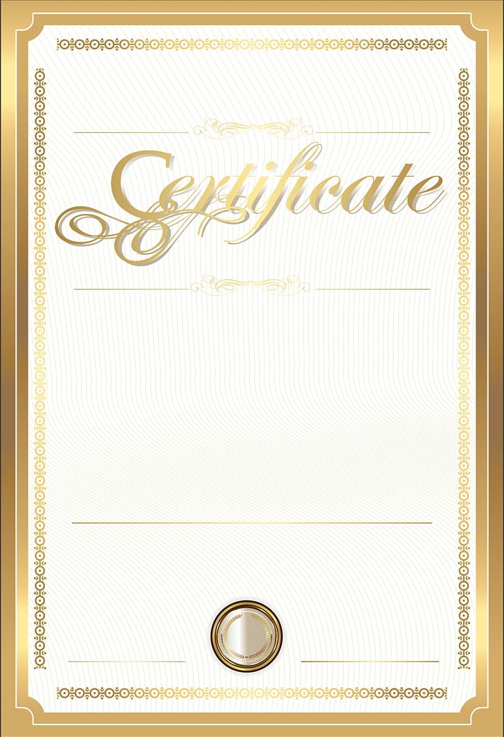 Paper Academic Certificate Gold Certificate PNG, Clipart, Academic Certificate, Brand, Certificates, Certificate Templates, Clip Art Free PNG Download
