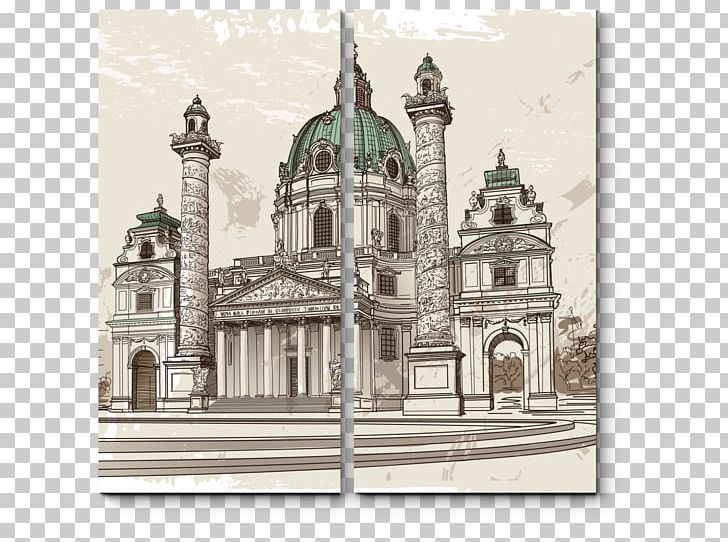 Karlskirche PNG, Clipart, Arch, Architecture, Basilica, Building, Byzantine Architecture Free PNG Download