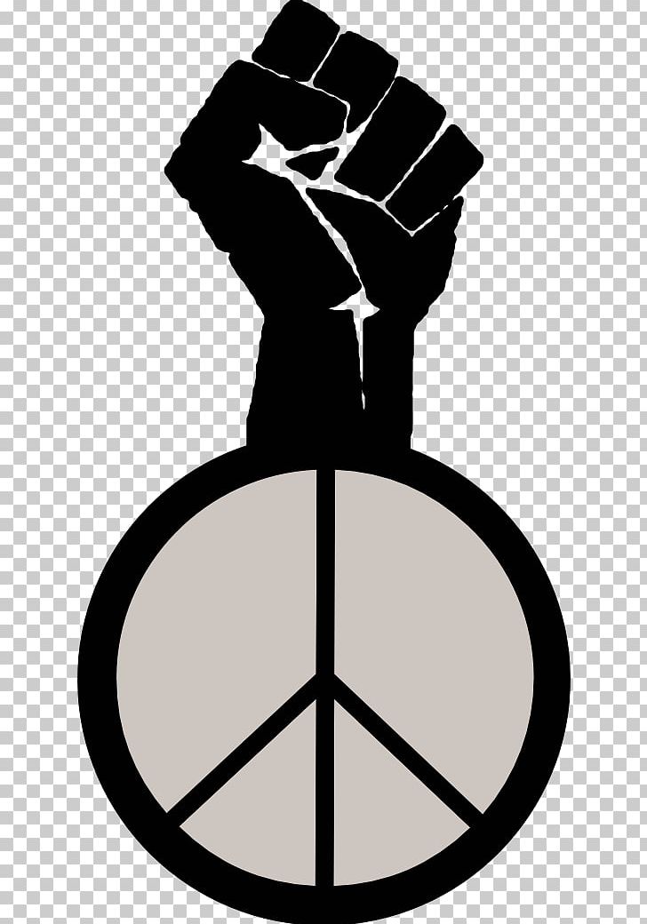 Raised Fist Peace PNG, Clipart, Black And White, Fist, Free Content, Joint, Monochrome Free PNG Download