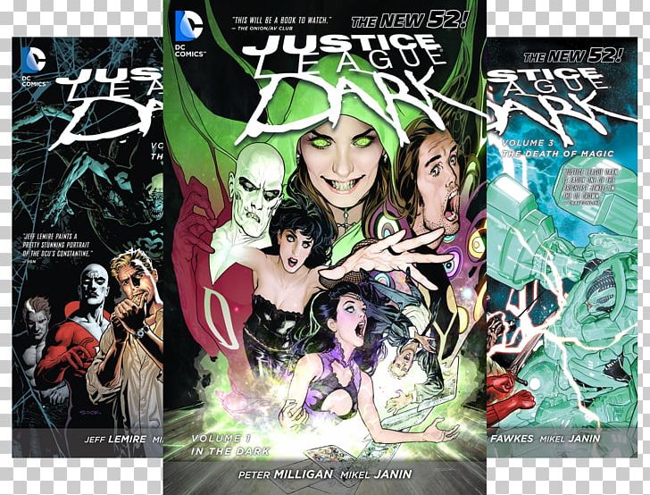 Justice League Dark Vol. 1: In The Dark (The New 52) John Constantine Enchantress Justice League Dark: In The Dark PNG, Clipart, Comic Book, Comics, Enchantress, Fantasy, Fiction Free PNG Download