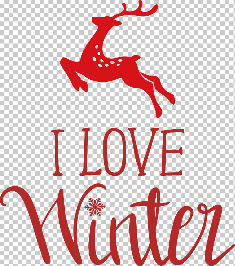 I Love Winter Winter PNG, Clipart, Deer, I Love Winter, Line, Logo, M Free PNG Download