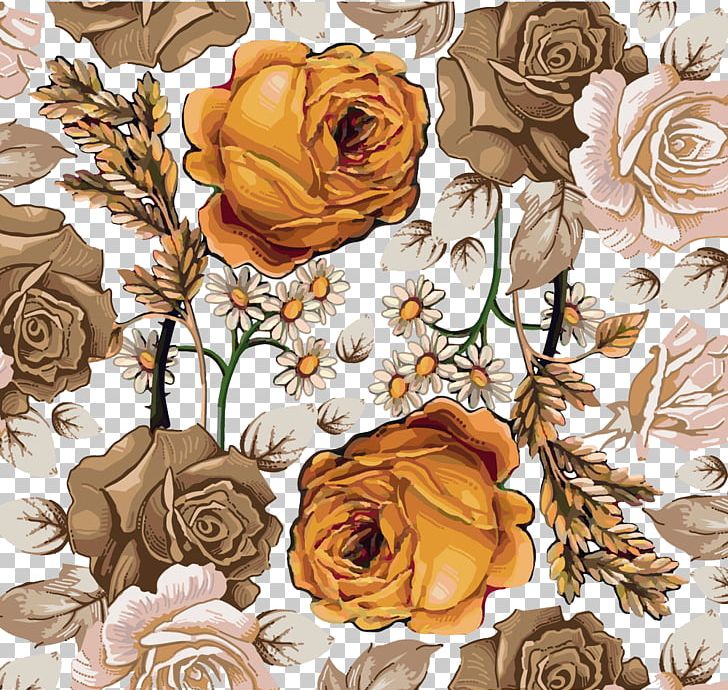 Paper Flower Paisley Pattern PNG, Clipart, Brown, Brown Flowers, Cartoon,  Damask, Flower Free PNG Download