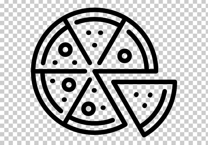 Pizza Italian Cuisine Fast Food Pepperoni Computer Icons PNG, Clipart, Angle, Area, Black And White, Circle, Computer Icons Free PNG Download