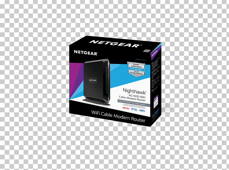 Cable Modem Wireless Router NETGEAR Nighthawk R7000 PNG, Clipart, Brand, Cable Modem, Docsis, Dsl Modem, Electronic Device Free PNG Download
