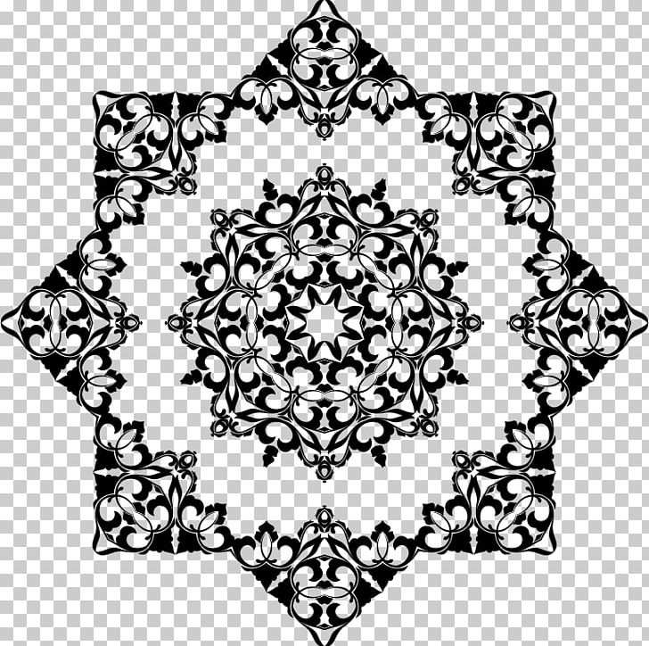 Floral Design PNG, Clipart, Area, Art, Black, Black And White, Circle Free PNG Download