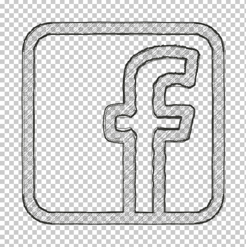 Facebook Icon Social Media Logos Icon PNG, Clipart, Black, Black And White, Facebook Icon, Geometry, Line Free PNG Download