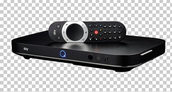 Set-top Box Sky UK Satellite Television Digital Video Recorders Consumer Electronics PNG, Clipart, 4k Resolution, Audio, Audio Receiver, Cable Converter Box, Consumer Electronics Free PNG Download