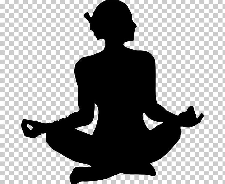 Yoga Silhouette Physical Fitness PNG, Clipart, Art, Black And White, Drawing, Exercise, Human Behavior Free PNG Download