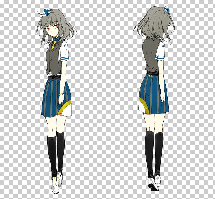 Kutani Ware Kotonoha Katsura School Uniform Anime Artificial Intelligence PNG, Clipart, Anime, Artificial Intelligence, Character, Clothing, Costume Free PNG Download