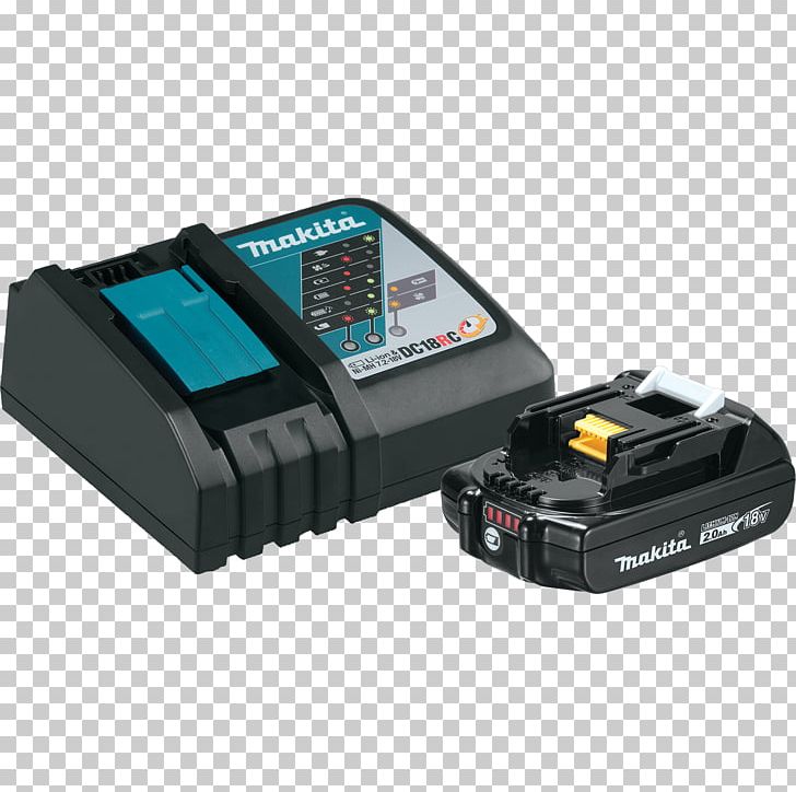 Battery Charger Lithium-ion Battery Cordless Electric Battery Makita PNG, Clipart, Ampere Hour, Battery Charger, Battery Pack, Bdc, Brushless Dc Electric Motor Free PNG Download