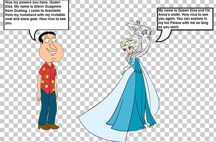 Glenn Quagmire Elsa Peter Griffin Chris Griffin Lois Griffin PNG, Clipart, Brian Griffin, Cartoon, Clothing, Costume, Costume Design Free PNG Download