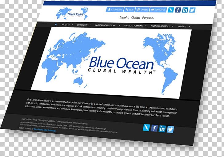 Investment Business Capital Online Advertising Web Design PNG, Clipart, Blue Ocean Tackle Inc, Brand, Business, Capital, Chief Financial Officer Free PNG Download