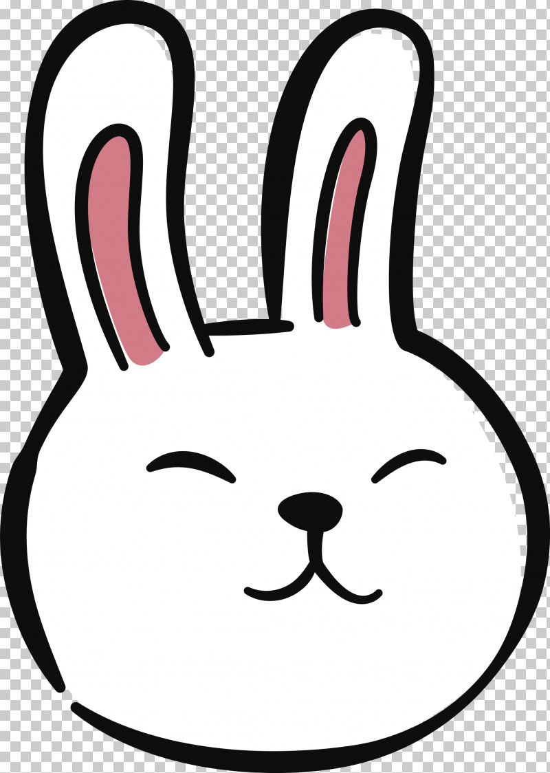 Cat Line Art Snout Whiskers Line PNG, Clipart, Cartoon Rabbit, Cat, Cute Rabbit, Geometry, Line Free PNG Download
