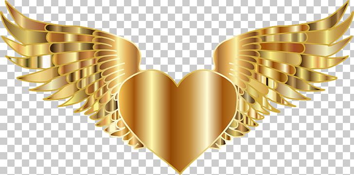 Gold Heart PNG, Clipart, Angel, Angel Wings, Clip Art, Computer Icons, Desktop Wallpaper Free PNG Download