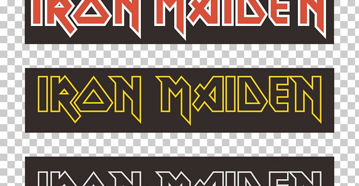 Iron Maiden Logo Cdr PNG, Clipart, Area, Art, Banner, Brand, Cdr Free PNG Download