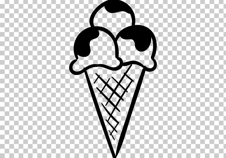 Ice Cream Computer Icons Encapsulated PostScript PNG, Clipart, Artwork, Black And White, Cold, Computer Icons, Dessert Free PNG Download