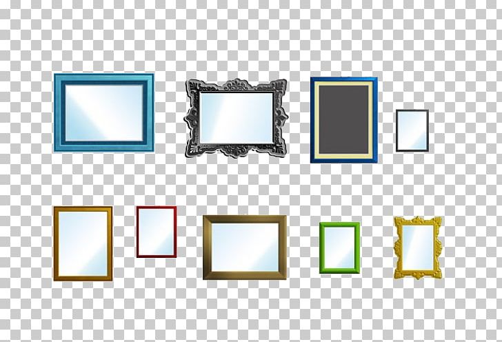 Frame PNG, Clipart, Beauty, Black Mirror, Blue, Computer Icon, Decorative Arts Free PNG Download