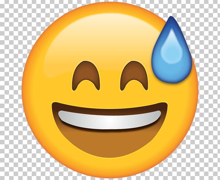 Emoji Perspiration Text Messaging Smiley Face PNG, Clipart, Embarrassment, Emoji, Emojipedia, Emoticon, Face Free PNG Download