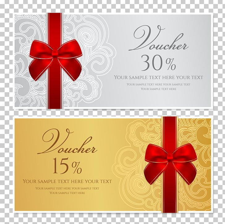 Template Voucher Gift Card Stock Photography Coupon PNG, Clipart, Birthday Card, Bow, Brand, Business Card, Business Card Background Free PNG Download