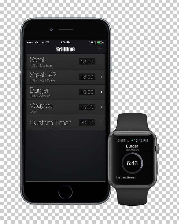 Barbecue Feature Phone Grilling Timer PNG, Clipart, Apple, Barbecue, Bbq Smoker, Communication Device, Diagram Free PNG Download