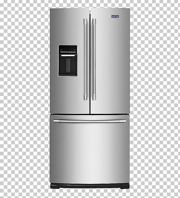 Refrigerator Maytag MFW2055FR Home Appliance Major Appliance PNG, Clipart, Clothes Dryer, Door, Electronics, Freezers, French Door Free PNG Download