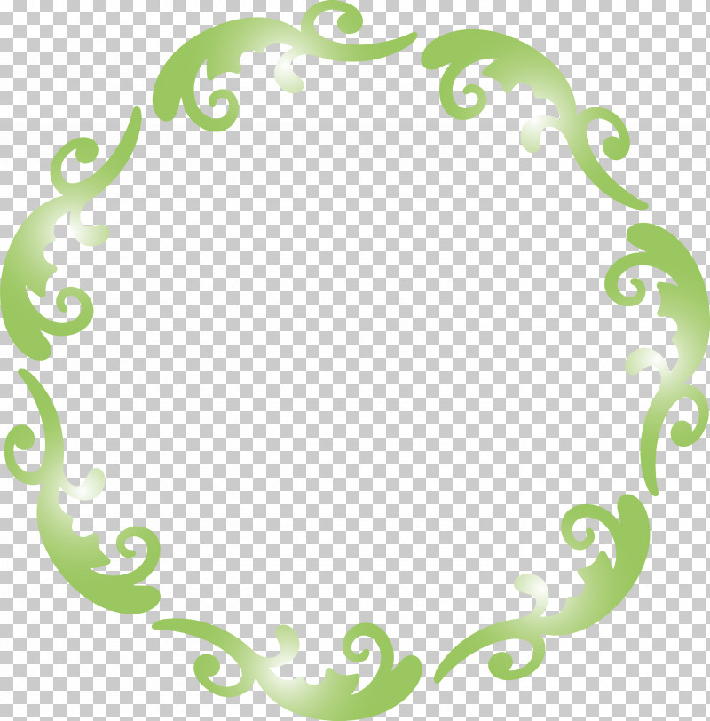 Floral Frame Flower Frame Monogram Frame PNG, Clipart, Circle, Floral Frame, Flower Frame, Green, Monogram Frame Free PNG Download