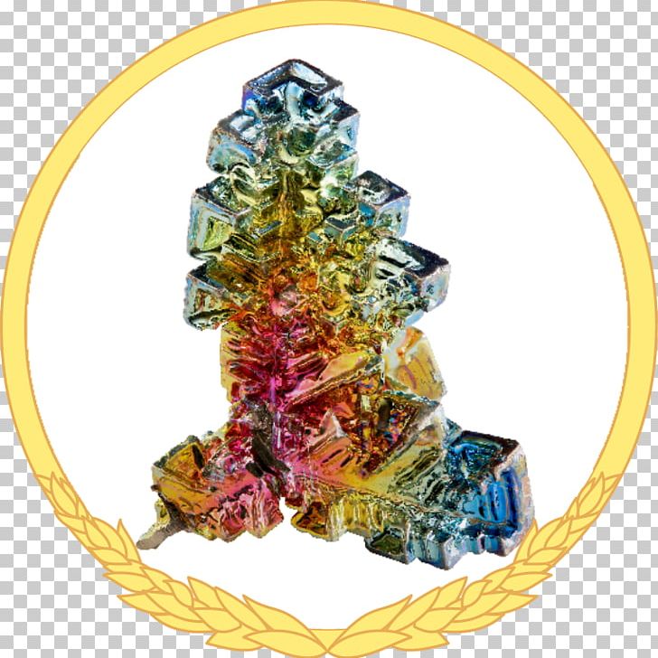 Bismuth Crystal Mineral Chemical Element Periodic Table PNG, Clipart, Bismuth, Chemical Element, Chemistry, Christmas Decoration, Christmas Ornament Free PNG Download