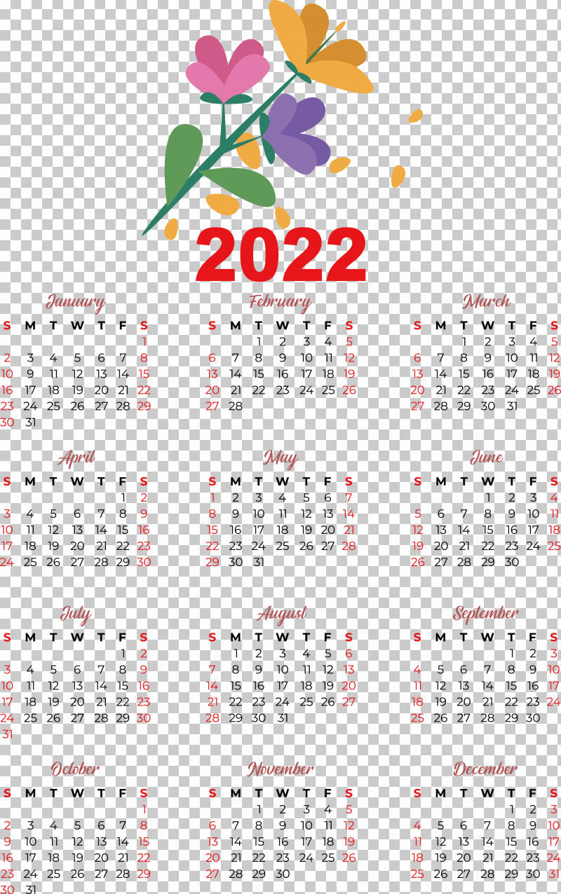 December Calendar Clipart Printable Template Calendar