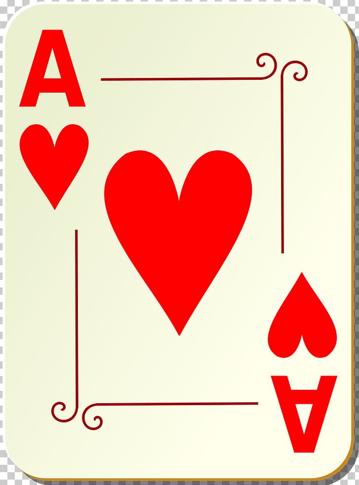 Playing Card Ace Of Hearts Suit PNG, Clipart, Ace, Ace Of Hearts, Ace Of Spades, Area, Card Game Free PNG Download