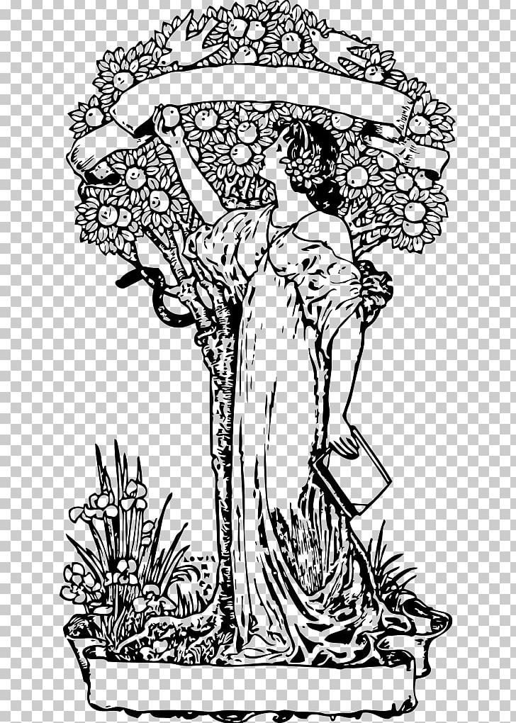 Tree Of The Knowledge Of Good And Evil Drawing Tree Of Life PNG, Clipart, Adam And Eve, Area, Art, Artwork, Black And White Free PNG Download