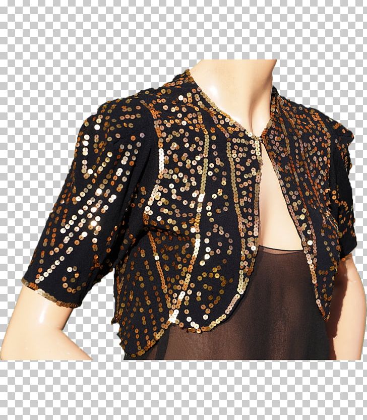 Sleeve Shrug Sequin Jacket Fashion PNG, Clipart, Blouse, Clothing, Dress, Fashion, Gold Free PNG Download