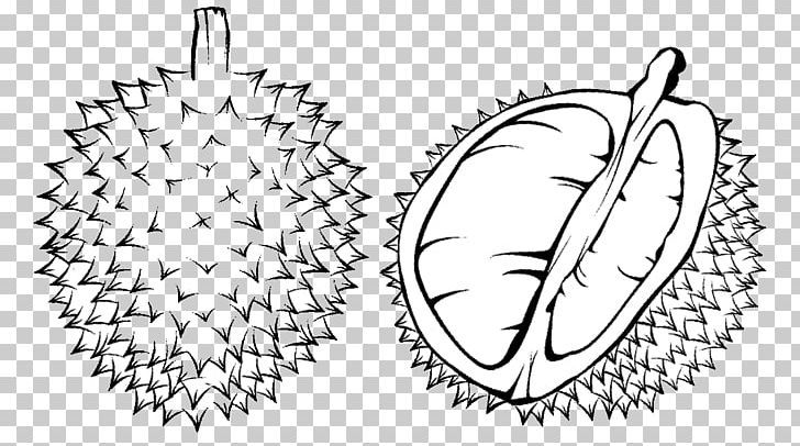 Coloring Book Durian Black And White Child PNG, Clipart, Angle, Artwork, Black And White, Book, Child Free PNG Download