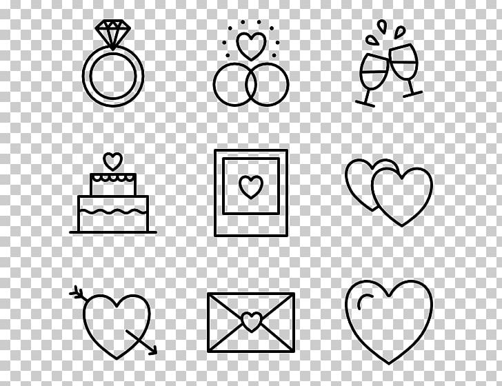 Computer Icons Wedding PNG, Clipart, Angle, Area, Art, Black And White, Cartoon Free PNG Download