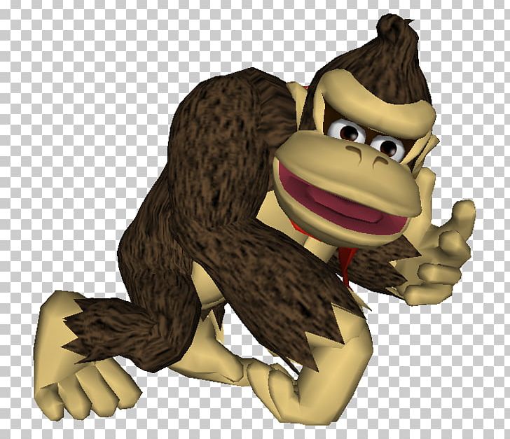 Super Smash Bros. Melee Mario Vs. Donkey Kong: Minis March Again! Gorilla GameCube Video Game PNG, Clipart, Animals, Carnivoran, Cartoon, Diddy Kong, Donkey Kong Free PNG Download