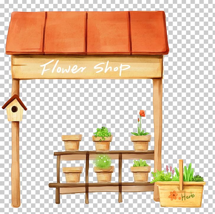 Hand-painted Flower Shop PNG, Clipart, Child, Computer Graphics, Download, Encapsulated Postscript, Flower Free PNG Download