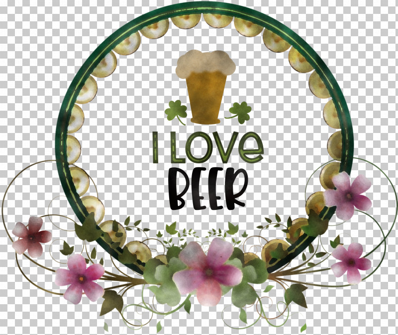 I Love Beer Saint Patrick Patricks Day PNG, Clipart, Biology, Cut Flowers, Floral Design, Flower, I Love Beer Free PNG Download