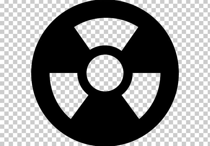 Computer Icons Radioactive Decay PNG, Clipart, Area, Atom Energiyasi, Black And White, Button, Circle Free PNG Download