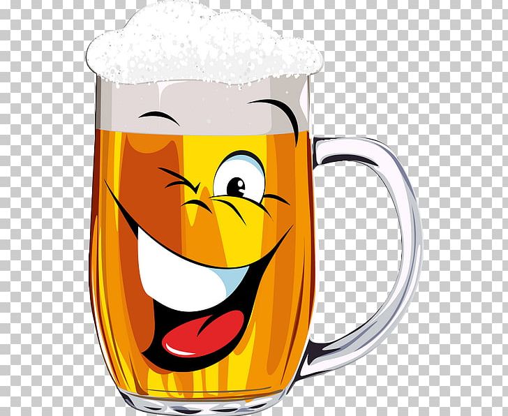 EQS Smiley Face Beer Can Glass