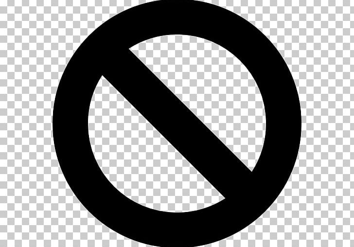 Slash No Symbol Sign PNG, Clipart, Angle, Backslash, Black And White, Circle, Clip Art Free PNG Download