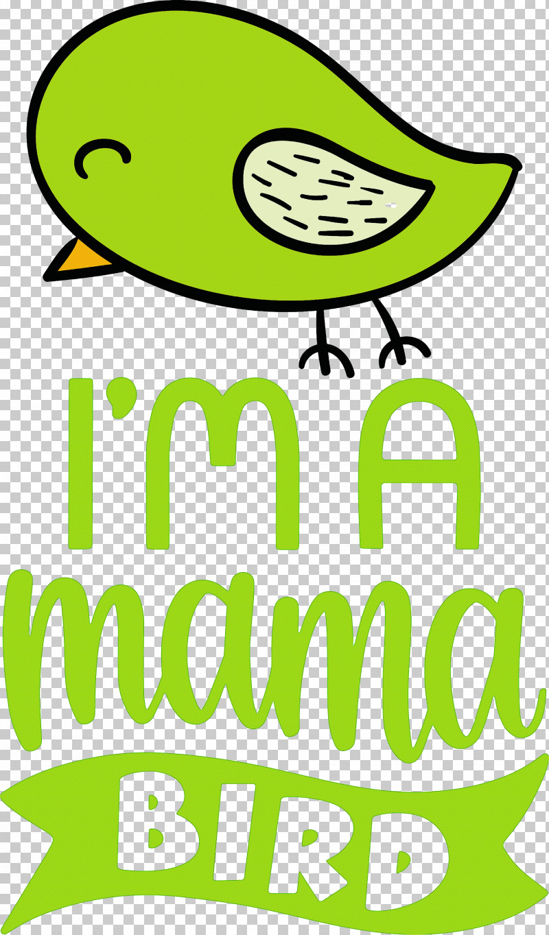 Mama Bird Bird Quote PNG, Clipart, Bird, Fruit, Geometry, Green, Leaf Free PNG Download