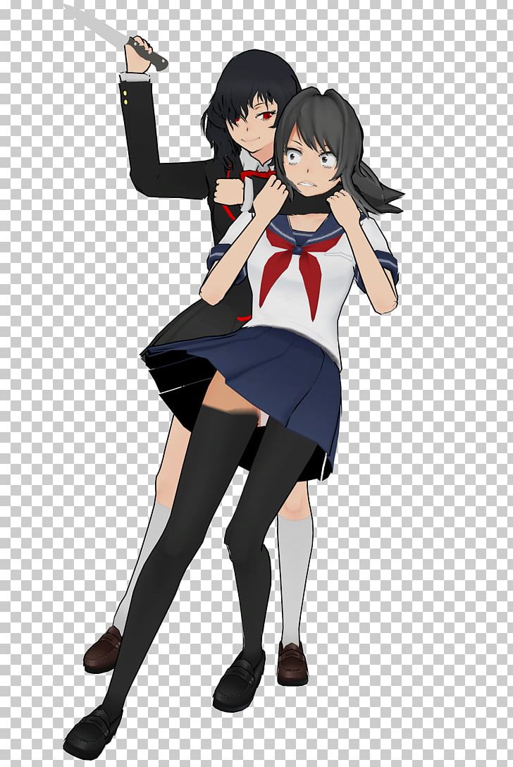 Yandere Simulator Drawing Game Character PNG, Clipart, Anime, Art, Black Hair, Brown Hair, Character Free PNG Download