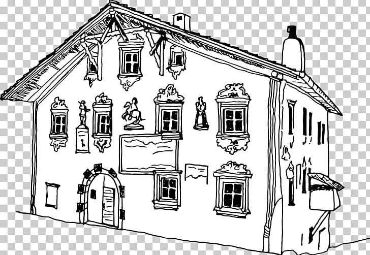 House Architecture Property Sketch Product PNG, Clipart, Architecture, Area, Black, Black And White, Building Free PNG Download