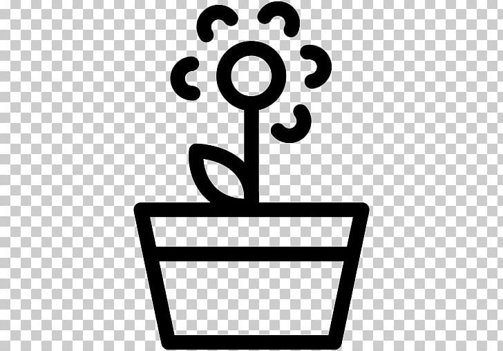 Computer Icons Flowerpot PNG, Clipart, Area, Black And White, Clip Art, Computer Icons, Flower Free PNG Download