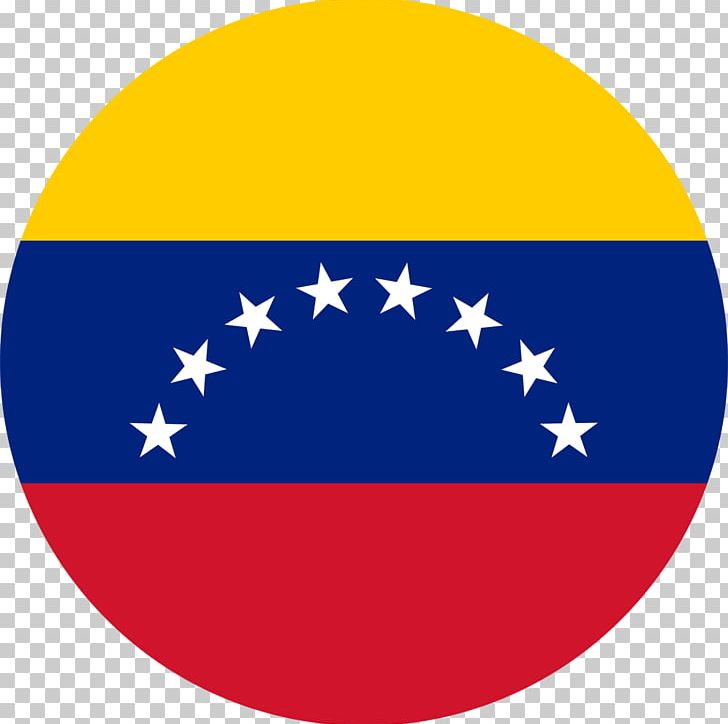 Flag Of Venezuela Venezuelan War Of Independence United States PNG, Clipart, Area, Blue, Circle, Coat Of Arms Of Venezuela, Computer Icons Free PNG Download