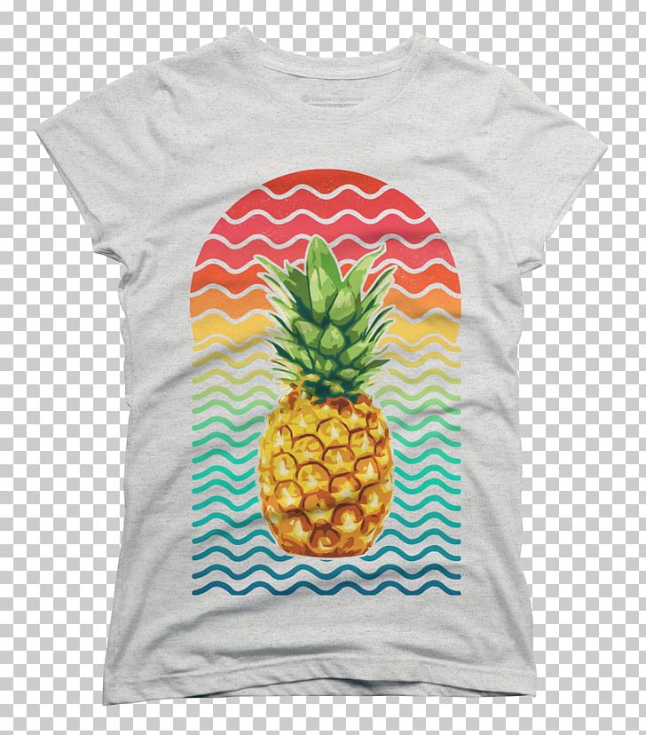 T-shirt Pineapple Sleeve PNG, Clipart, Bromeliaceae, Clothing, Fruit, Pineapple, Sea Sunset Free PNG Download