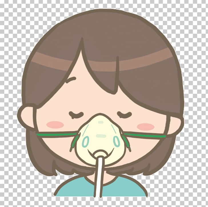 Oxygen Therapy Nose Hospital Respiratory Failure Hypoxemia PNG, Clipart