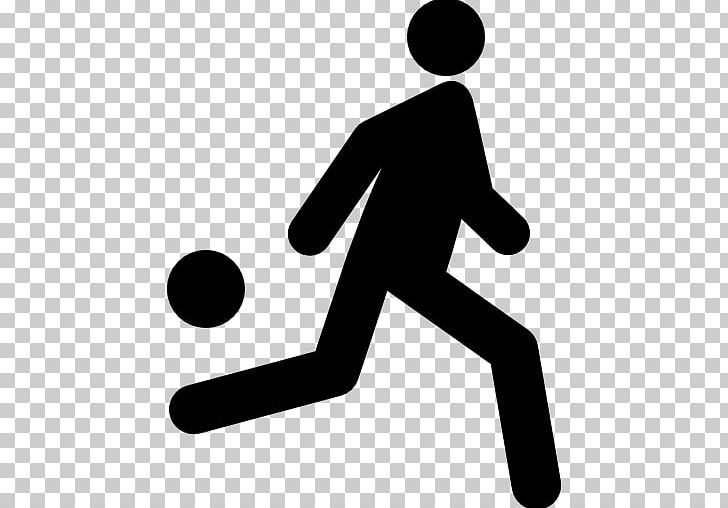 Football Player Sport Computer Icons PNG, Clipart, Ball, Black And White, Computer Icons, Encapsulated Postscript, Football Free PNG Download
